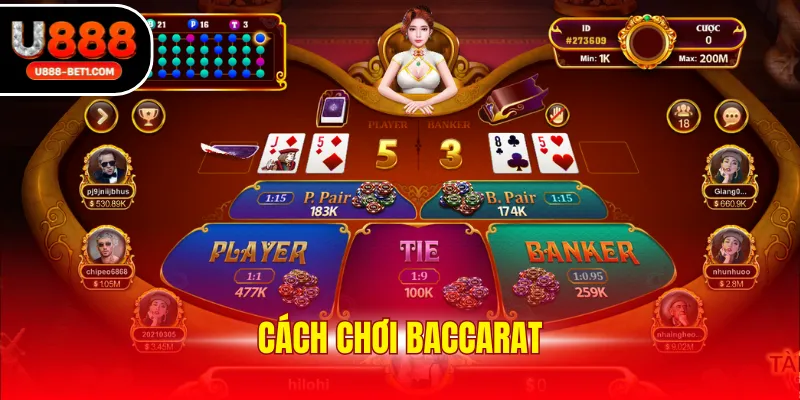 Cách chơi baccarat
