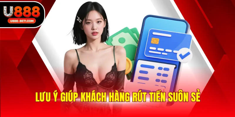 Lưu ý giúp khách hàng rút tiền suôn sẻ